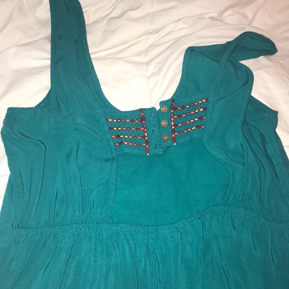 Teal Roxy Romper - Picture 3 of 4